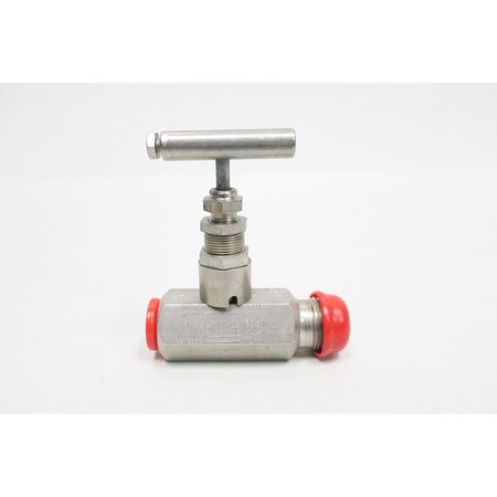 Anderson Greenwood 12In X 34In Manual Npt Stainless 6000Psi Needle Valve H7HPS-46Q-XP